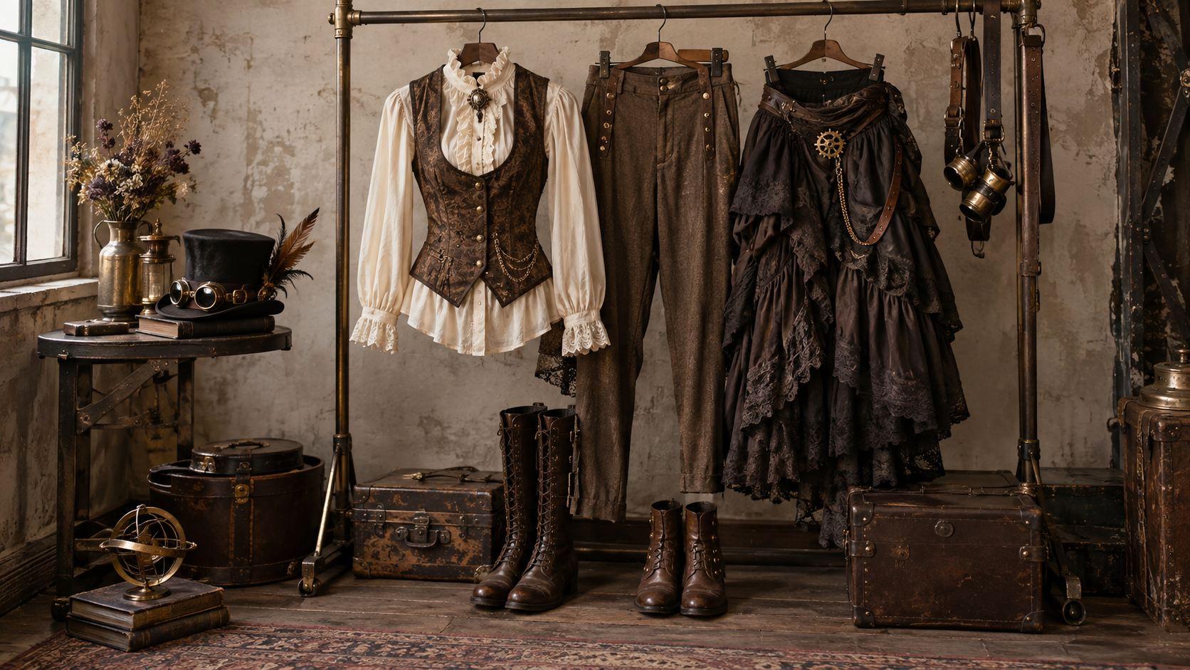 Comment créer une garde-robe steampunk cohérente — vue principale