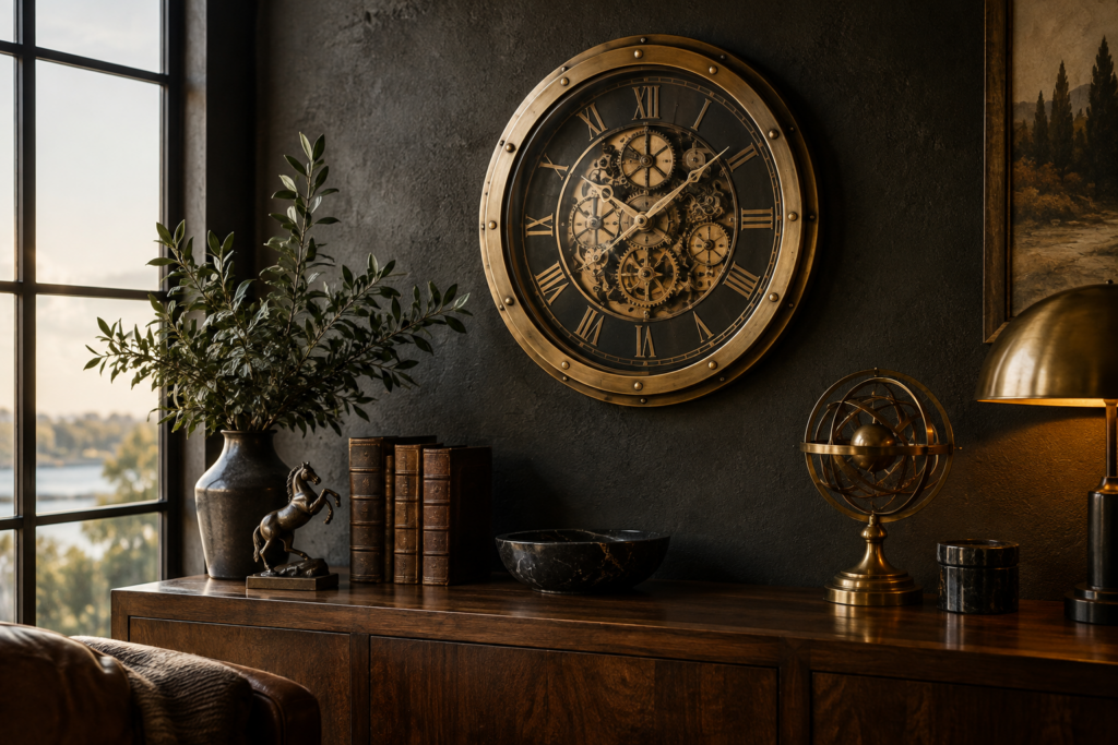 Bien choisir une horloge steampunk pour son intérieur — vue principale