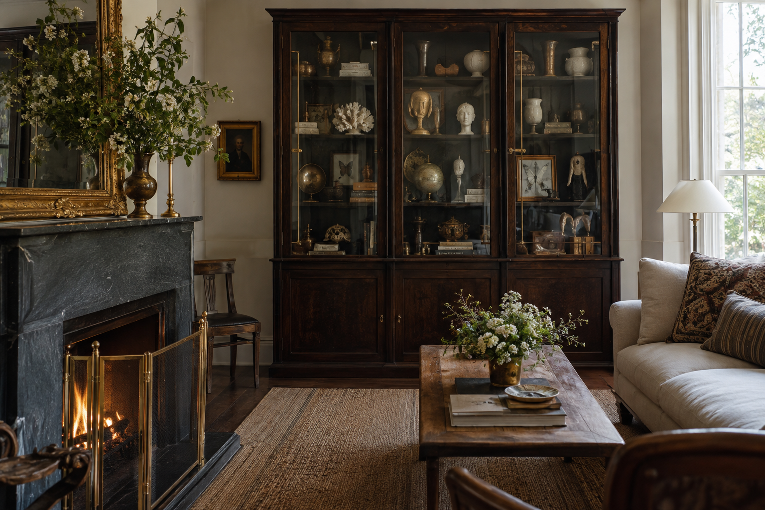 Créer un cabinet de curiosités steampunk sans effet de surcharge — mise en situation