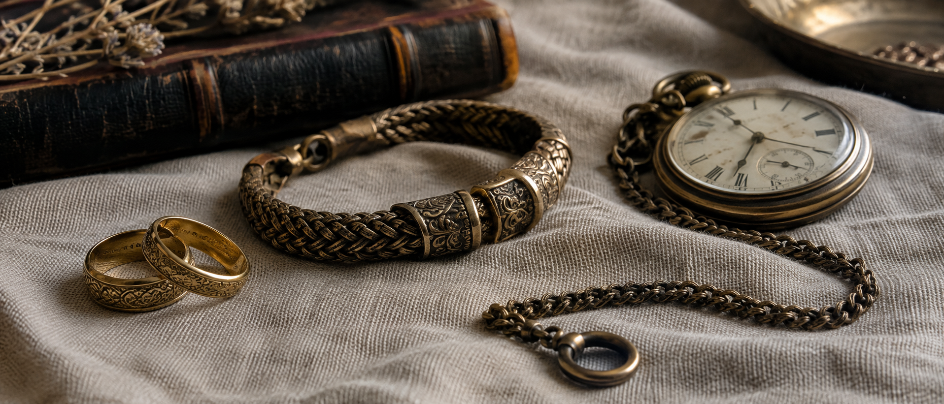 Associer bagues, bracelets et montres steampunk avec élégance — détail