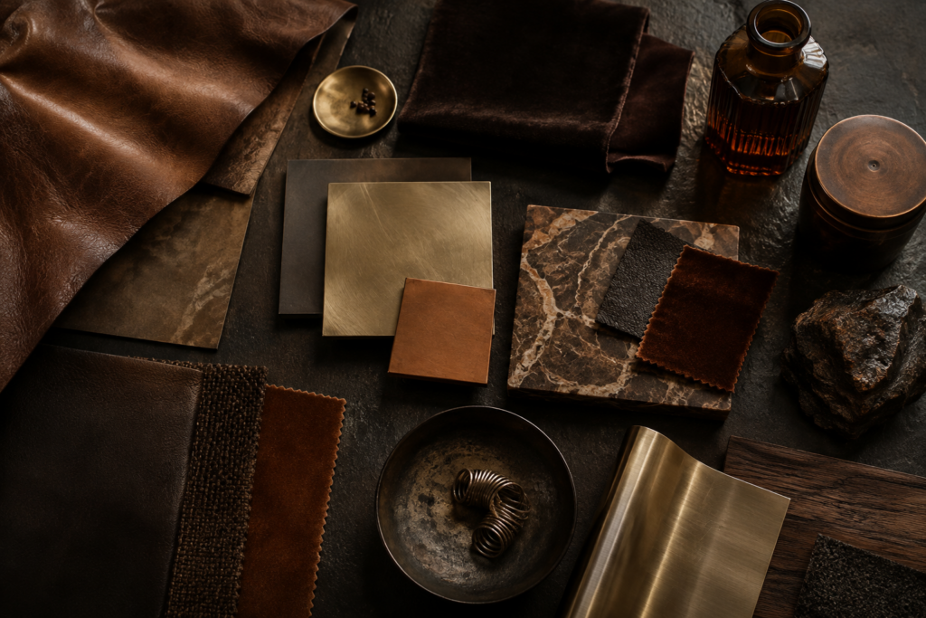 Guide des matières steampunk : cuir, velours, métal et verre — vue principale