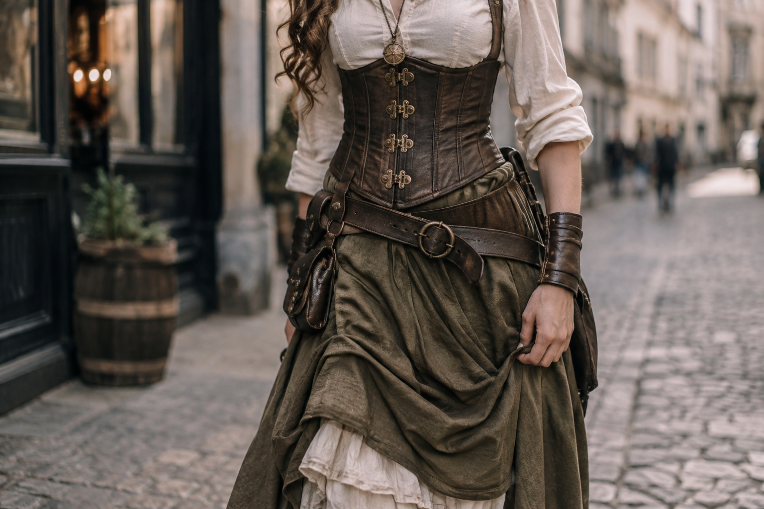 Comment créer une garde-robe steampunk cohérente — mise en situation